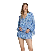 Blusa Donna 4Giveness Antibes Azzurro | NonSoloSport