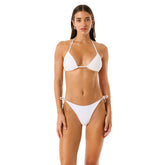 Costume Bikini Donna 4Giveness Triangolo Macramè Bianco | NonSoloSport