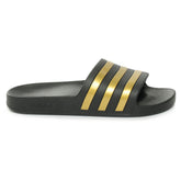 Ciabatta Uomo Adidas Adilette Aqua Nero Oro | NonSoloSport