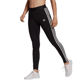 adidas Leggings Loungewear Essentials 3-Stripes Donna Nero | NonSoloSport