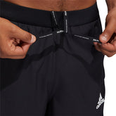 adidas Pantaloncino Aeroready 3 Stripes Slim Uomo Nero | NonSoloSport