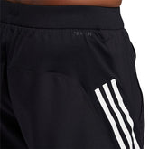 adidas Pantaloncino Aeroready 3 Stripes Slim Uomo Nero | NonSoloSport