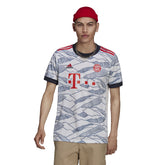 adidas Maglia Bayern Monaco Third 2021/2022 Uomo Bianco Rosso | NonSoloSport