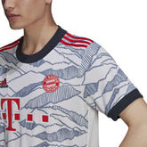 adidas Maglia Bayern Monaco Third 2021/2022 Uomo Bianco Rosso | NonSoloSport