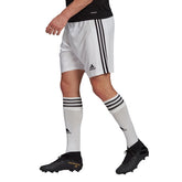 adidas Pantaloncino Squadra 21 Uomo Bianco Nero | NonSoloSport