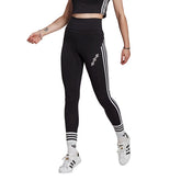 adidas Leggings Tight Adicolor Sliced Trefoil High-Waisted Donna Nero | NonSoloSport