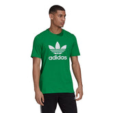 Adidas T-Shirt Adicolor Classics Trefoil Uomo Verde | NonSoloSport