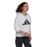 adidas Felpa Sportswear Future Icons Donna Bianco Nero | NonSoloSport