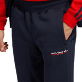 adidas Pantalone Sprt 3-stripes Split Uomo Blu Rosso | NonSoloSport