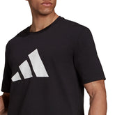 Adidas T-Shirt Sportswear Future Icons Uomo Nero Bianco | NonSoloSport