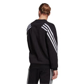 adidas Felpa Sportswear Future Icons 3 Stripes Uomo Nero Bianco | NonSoloSport