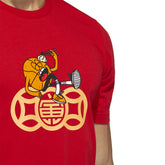 Adidas T-Shirt Posting Up Uomo Rosso | NonSoloSport