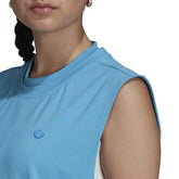 Adidas Canotta Contempo Donna Azzurro | NonSoloSport
