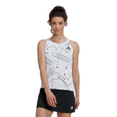 Adidas Canotta Club Graph Donna Bianco | NonSoloSport