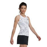 Adidas Canotta Club Graph Donna Bianco | NonSoloSport