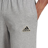 Adidas Jogger Logo Ricamo Uomo Grigio | NonSoloSport
