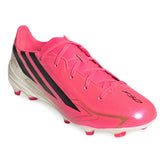 Scarpa da Calcio Ragazzo Adidas F50 Hyperfast League Terreni Compatti Rosa Nero | NonSoloSport