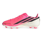 Scarpa da Calcio Ragazzo Adidas F50 Hyperfast League Terreni Compatti Rosa Nero | NonSoloSport