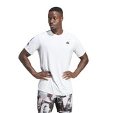 T-Shirt Uomo adidas Club 3 Stripes Bianco | NonSoloSport
