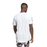 T-Shirt Uomo adidas Club 3 Stripes Bianco | NonSoloSport