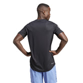 T-Shirt Uomo adidas Club 3 Stripes Nero | NonSoloSport