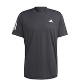 T-Shirt Uomo adidas Club 3 Stripes Nero | NonSoloSport