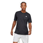 adidas T-Shirt Tennis Club Uomo Nero | NonSoloSport