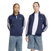 Giacca Ragazzo Adidas Firebird Loose Blu Bianco | NonSoloSport