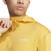 adidas Giacca Terrex Xperior Light Fleece Hooded Uomo Giallo | NonSoloSport