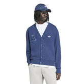 Cardigan Uomo Adidas Varsity Blu | NonSoloSport