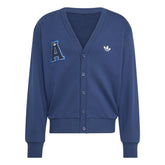 Cardigan Uomo Adidas Varsity Blu | NonSoloSport
