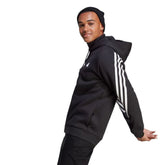 Adidas Felpa Future Icons 3 Stripes Uomo Nero | NonSoloSport