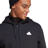 Adidas Felpa Future Icons 3 Stripes Uomo Nero | NonSoloSport