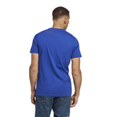 adidas T-Shirt Essential Single Jersey 3 Stripes Uomo Blu | NonSoloSport