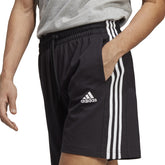 Adidas Short Hjs 3 Stripes Essentials Uomo Nero | NonSoloSport
