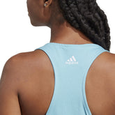 adidas Canotta Loungewear Essentials Logo Donna Azzurro | NonSoloSport