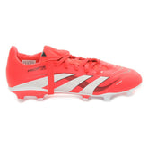Scarpa da Calcio Bambino Adidas Predator League Fold Over Tongue Firm Ground Rosso Bianco | NonSoloSport