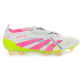 Scarpa da Calcio Uomo Adidas Predator Elite Fold Over Tongue Firm Ground Bianco Rosa Lime | NonSoloSport