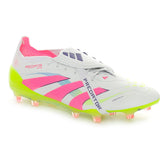Scarpa da Calcio Uomo Adidas Predator Elite Fold Over Tongue Firm Ground Bianco Rosa Lime | NonSoloSport