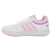 Sneakers Bambino Adidas Hoops 3.0 Bianco Lilla | NonSoloSport