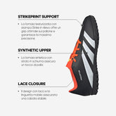 Scarpa da Calcetto Uomo adidas Predator Club Tf Nero | NonSoloSport