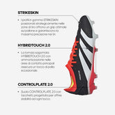 Scarpa da Calcio Uomo adidas Predator Pro Fg Nero | NonSoloSport