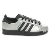 Sneakers Donna Adidas Superstar II Argento Nero | NonSoloSport