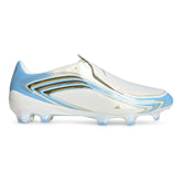 Scarpa da Calcio Uomo Adidas F50 Messi Elite Terreni Compatti Bianco Azzurro | NonSoloSport