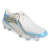 Scarpa da Calcio Uomo Adidas F50 Messi Elite Terreni Compatti Bianco Azzurro | NonSoloSport