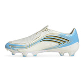 Scarpa da Calcio Uomo Adidas F50 Messi Elite Terreni Compatti Bianco Azzurro | NonSoloSport