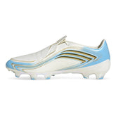Scarpa da Calcio Uomo Adidas F50 Messi Elite Terreni Compatti Bianco Azzurro | NonSoloSport