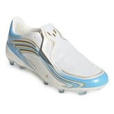 Scarpa da Calcio Ragazzo Adidas F50 Messi Elite Terreni Compatti Bianco Azzurro | NonSoloSport
