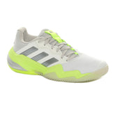 Scarpa da Tennis Donna Adidas Barricade 13 Clay Bianco Grigio Lime | NonSoloSport