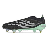 Scarpa da Calcio Uomo Adidas Predator Elite Laceless Terreni Morbidi Nero Verde Menta | NonSoloSport